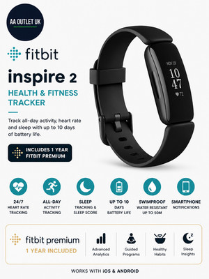 Fitbit Inspire 2 Gesundheit Fitness Tracker Fitbit Premium Test 24/7 Herzfrequenz