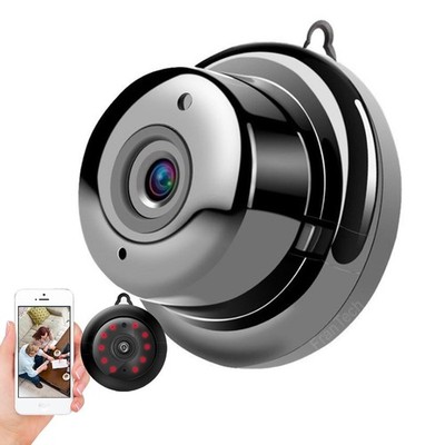 Q&F Tech V380Pro Mini WiFi Wireless HD Video Camera with Audio for Home Secur...