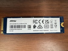 MSI Spatium M450 - 2TB PCIe 4.0 NVMe M.2 SSD