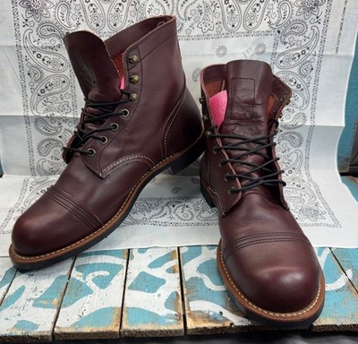 Red Wing Famous Maker Boots Red Wing Iron Ranger Leather Boots