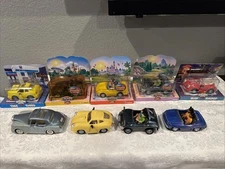 Chevron Cars Lot – 5 NIB + 4 Loose – Autopia, Tina, Leo Limo, Rudy, More