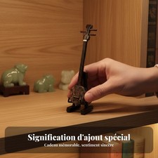 Instrument Chinois Miniature Fabrication Artisanale afin du Salon, Vitrine,