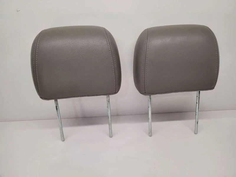 2003-2006 CHEVROLET AVALANCHE 1500 RH RIGHT LH LEFT FRONT HEADREST GRAY LEATHER - Imagem 3 de 4