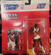 1996 Dennis Rodman Chicago Bulls Starting Lineup ORANGE  Hair Kenner NEW SLU