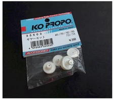 Vintage RC KO PROPO 35503 401 701 702 703 712 713 Replacement Servo Gear Kit NIB