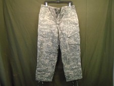 US Military Army Combat Uniform ACU Pants Nylon Cotton Medium X-Short 2005 282-I