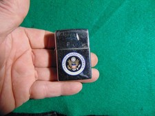 ZIPPO XII 1996 THE UNITED STATES OF AMERICA SEAL CHROME LIGHTER