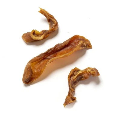 NATURAL TREATS BY PET TREATS WHOLESALE 1kg Pig Ear Strips High Quality 100% Natural Dog Chew Treats