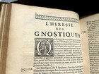 1694 BOOK OF HERECIES: Simon Magician, Menander, Gnostics, Marcionites, Arianism — photo 4