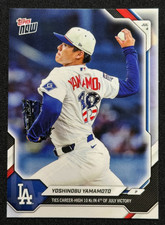 2026 Topps Now   Yoshinobu Yamamoto #416   Ca...