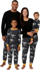 Family Matching Holiday Pajamas – 100% Organic Cotton, Unisex Family Set
