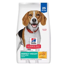 Hill's Science Diet Perfect Weight Small Bites Adult Dry Dog Food Chicken/25Lb