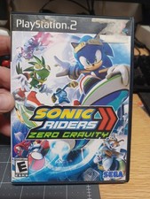 Sonic Riders: Zero Gravity (Sony PlayStation 2, 2008) Complete W/ Manual- Tested