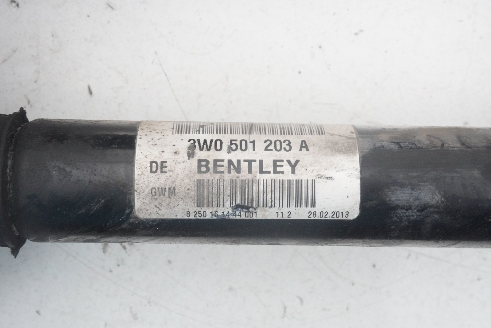 Bentley Continental GT 2011-2018 REAR Axle shaft P/N 3W0501203A