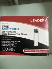 True Metrix Blood Glucose Test Strips 1 Box Of 100Ct, Exp 11/2026