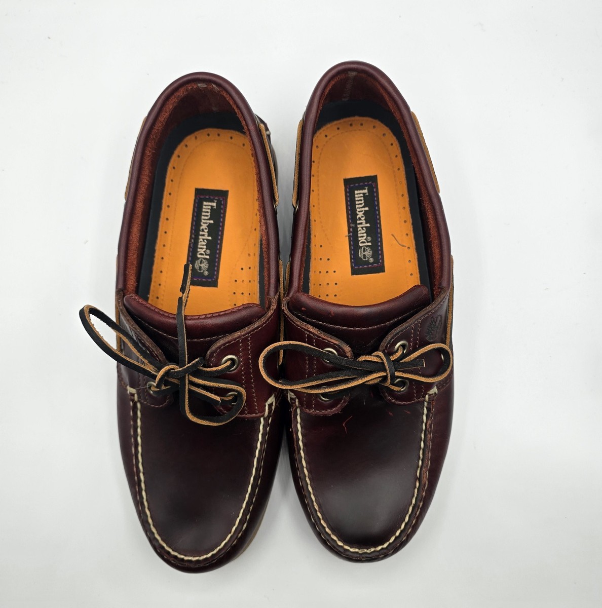Timberland Leather Boat Shoes Classic 2-Eye Men