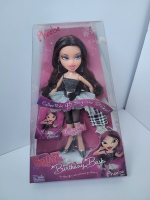 Bratz Birthday Bash Phoebe Fashion Doll Gift Bag Sticker Outfit NRFB BNIB
