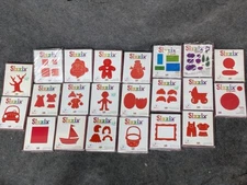 SIZZIX Red, Large, Dies Provo Craft Die Cutter Holiday Seasonal Retired, Various