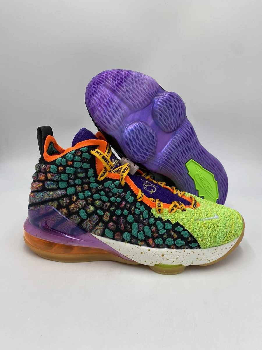 multi colored lebrons