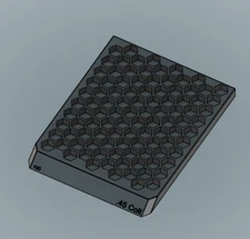 Bullet tray Reloading Block .45 Colt Dillon Hornady RCBS 3d printed Frankford