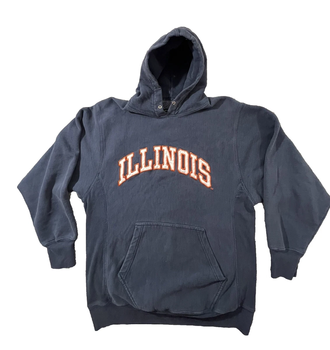 Sweat Steve & Barry’s Vintage Detroit, Taille S, Rouge Et Bleu, Homme