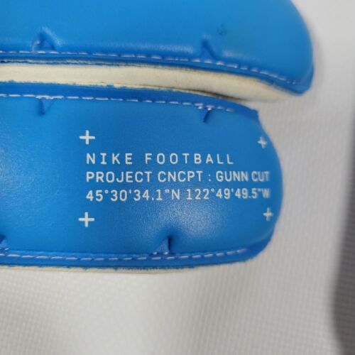NEW NIKE BLUE GK Gunn Cut Promo EDITION Lights Pack GOALKEEPER GLOVES SIZE 9.5 - Picture 3 of 5