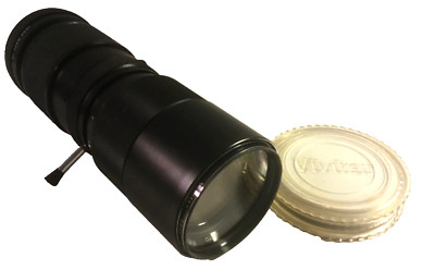 Vivtar Tele-Zoom Camera Lens 35MM - 205MM 1:38 NO. 22210846 W/Extra Lens
