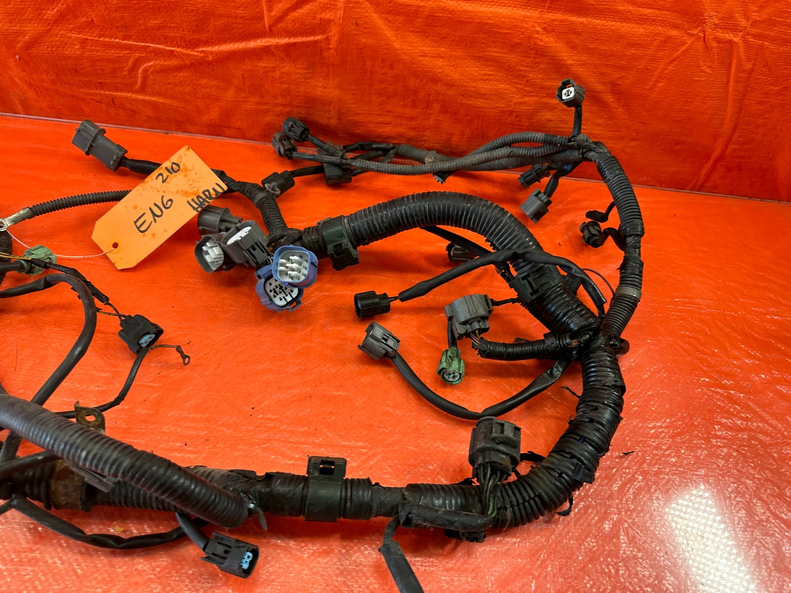 9701 HONDA PRELUDE BASE H22A4 AUTOMATIC ENGINE MOTOR WIRE HARNESS