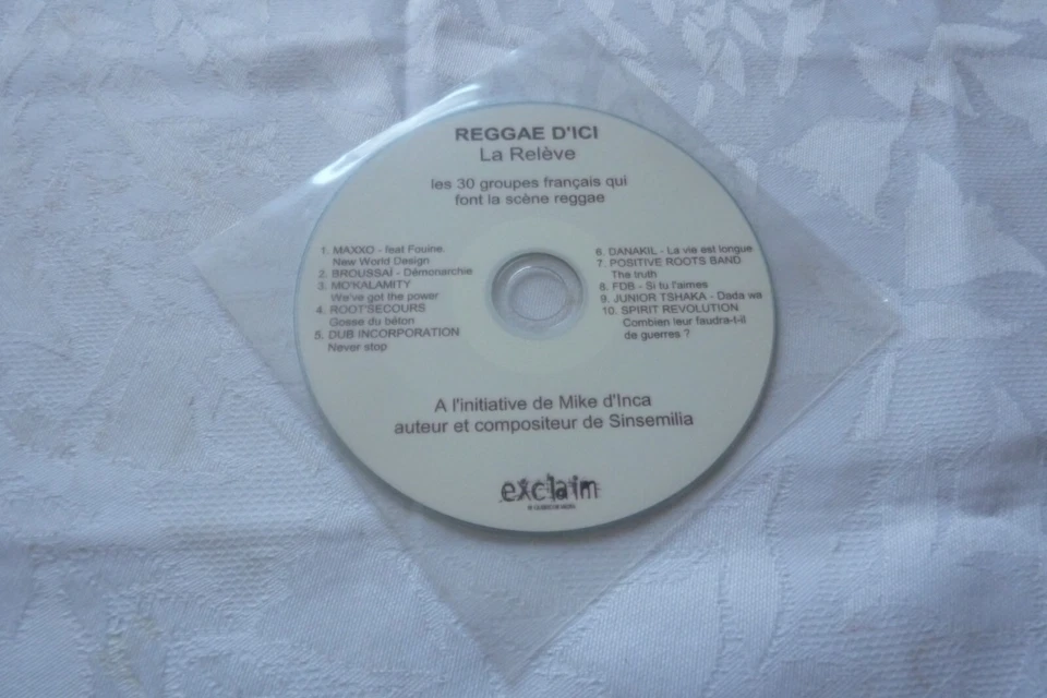 REGGAE D'ICI LA RELEVE 30 GROUPE FRANCAIS - CD PROMO ALBUM Cardsleeve - Photo 1/1