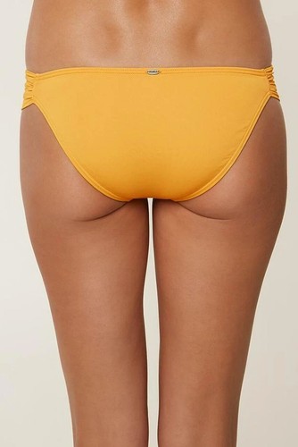 O'Neill X7303 Women's Salt Water Solids Tab Side Swim Bottom, Daisy, L - Picture 3 of 4