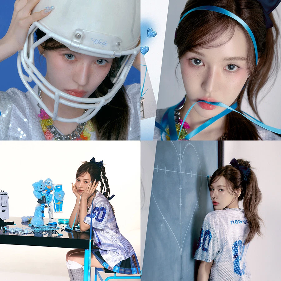 WENDY RED VELVET - 2nd Mini Album Wish You Hell QR Version - Album Ritagli K-pop - 4