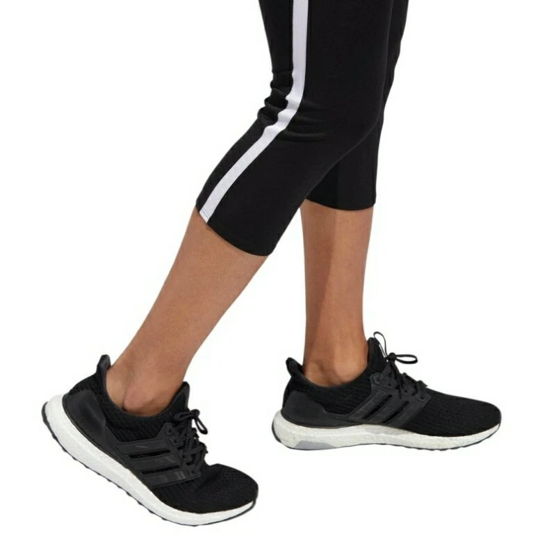 Medias Adidas Response 3/4 para mujer - negras/blancas - Own The Run CZ5076 talla (XS) Foto 3 de 4