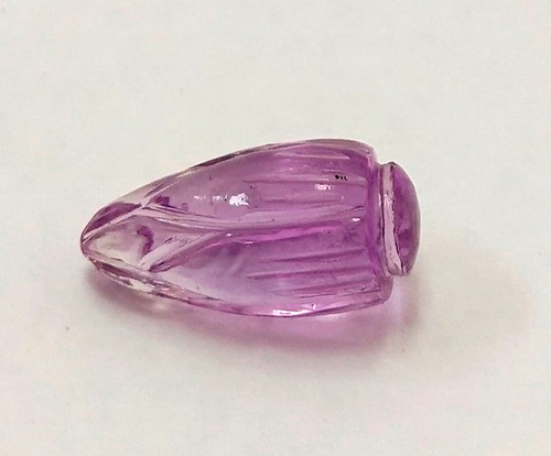 Piedra preciosa suelta tallada en forma de gota de amatista púrpura natural - Imagen 20 de 23