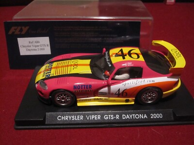Miniature Voiture Fly 1/32 Chrysler Viper GTS-R N°99 - Silverstone 1999 - Neuve