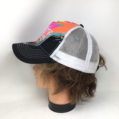 Sea World Electric Ocean Strapback Adjustable Hat Cap 