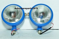 Neu 2000 2600 3000 3600 3610 4000 5000 7000 Ford Traktor 12V Blaue Scheinwerfer