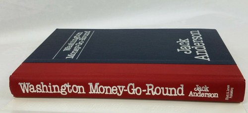WASHINGTON MONEY-GO-ROUND by JACK ANDERSON SIGNED 1ST EDITION HARDBACK - Picture 6 of 9