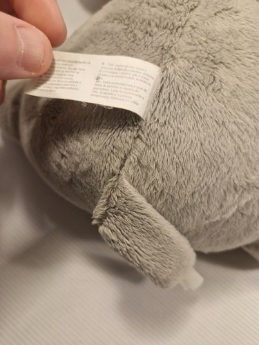 grey Elephant Playgro Cuddly Soft Toy Plush 34cm - Picture 8 of 10
