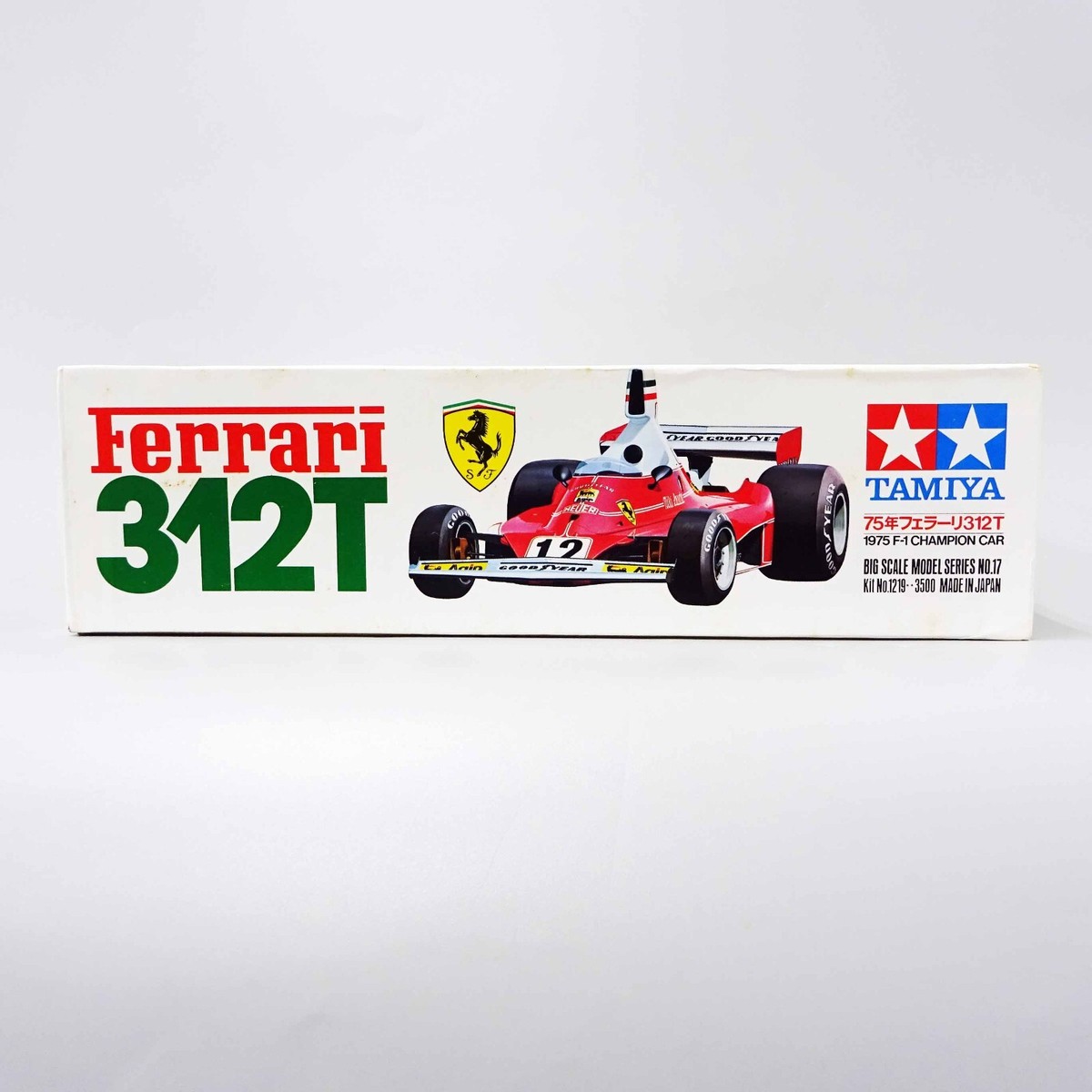 Tamiya 1/12 Ferrari 312T Big Scale Series F1 Vintage Plastic Tamiya 1/12 Ferrari 312T Big Scale Series F1 Vintage Plastic
