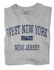 West New York New Jersey NJ T-Shirt EST
