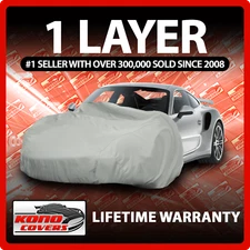 1 Layer Car Cover - Soft Breathable Dust Proof Sun UV Water Indoor Outdoor 1887