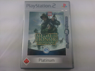 Medal of Honor Frontline Platinum Sony PlayStation 2 2007 PS2 PAL Spiel Game