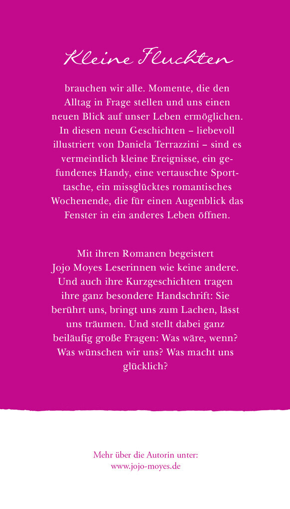 Thumbnail - Kleine Fluchten | Jojo Moyes | 2017 | Deutsch | S. Buch