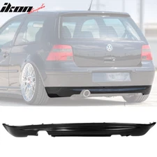 Fits 99-05 Volkswagen Golf MK4 25AE Style Rear Bumper Lip Diffuser Unpainted PU