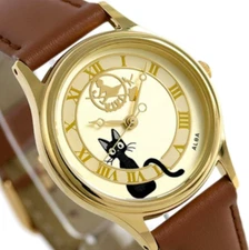 SEIKO ALBA ACCK411 Studio Ghibli Watch Kiki's Delivery Service Jiji NEW Japan