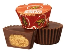REESE'S-ZERO SUGAR MINIATURE WRAPPED PEANUT BUTTER CUPS IN MILK CHOCOLATE- BULK!