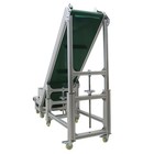 110V Electric PVC Belt Climbing Conveyor Inclined Conveyor 66.9'' Slope Length — photo 3
