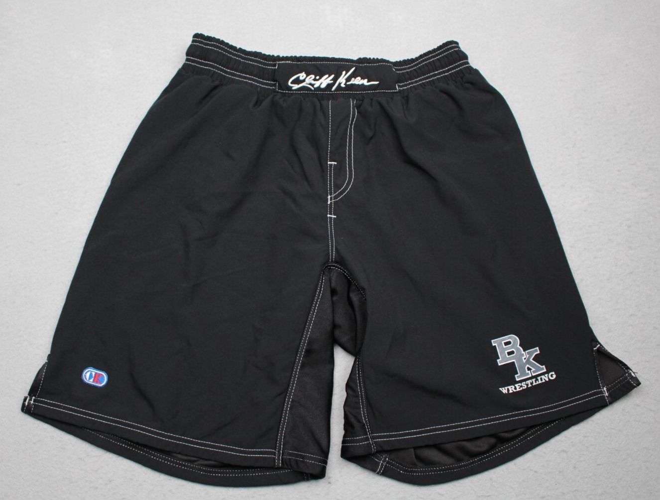Cliff Keen pantaloncino uomo sciolto traspirante wrestling MXSHORT nero BK scuola