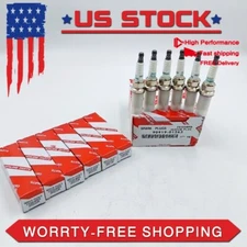 OEM 6PC Spark Plug Set For 2016-2024 Toyota Lexus Tacoma V6 3.5l 90919-01263