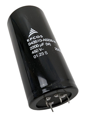 Epcos TDK B43510-A5228-M Electrolytic Capacitor 2200uF 450V PCB Mount NEW